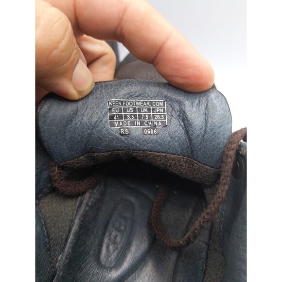 KEEN Two-tone Brown Leather Lace-up Shoes Sneakers - Men’s 8.5 main image 10